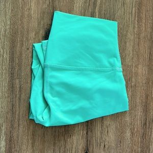 DYI bright green take control crop legging